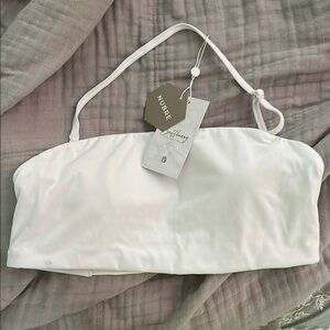 NWT BuffBunny White Bandeau